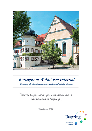 Broschüre Konzeption Wohnform Internat Urspringschule